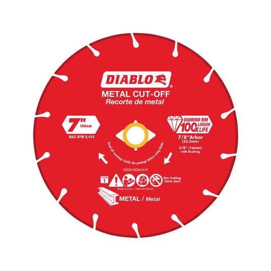 DIAMOND MTL CUTOFF WL 7"