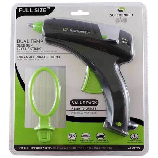 GLUE GUN W/STICKS 40WAT