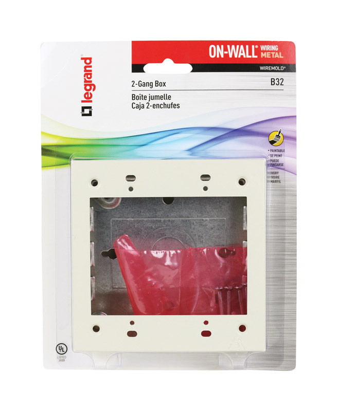 OUTLET BOX 2G SQ MTL