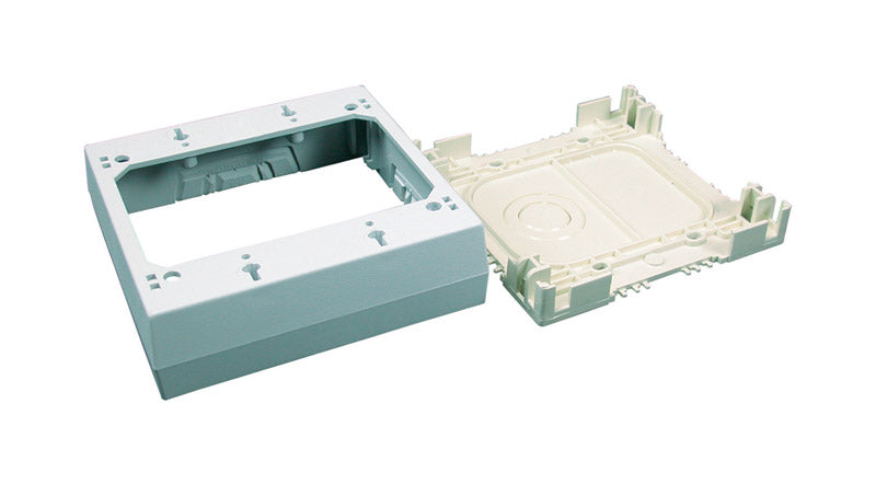 OUTLET BOX N/OW 2G SQ PL