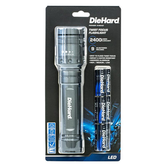 FLASHLIGHT 2400L GRY AA
