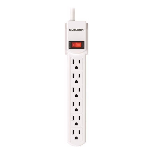 POWER STRIP 3' 6OUTL