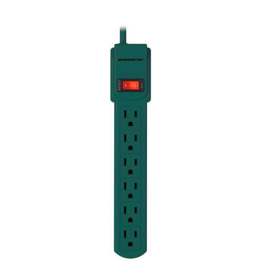 POWER STRIP 3' 6OUTL