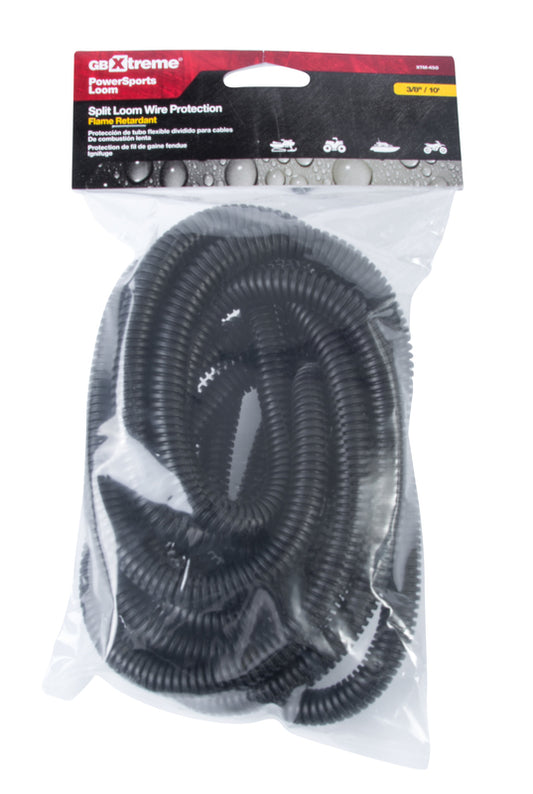 SPLIT LOOM 3/8" BLK