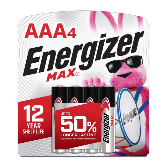 BATTERY AAA ENERG 4PK