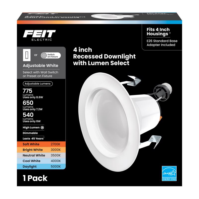 DIM RECESS DWNLT 5.1" WH