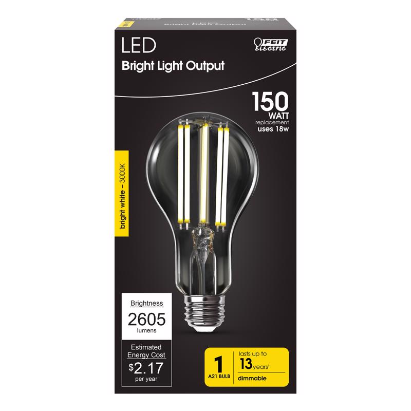 FIL LED BULB A21 E26 11W