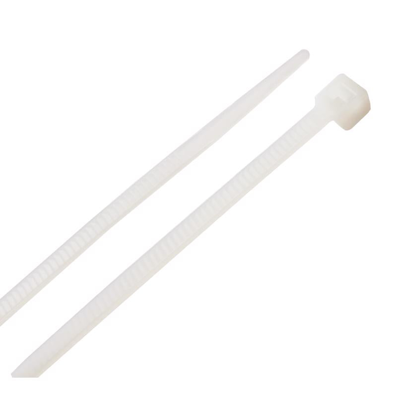 CABLE TIE 5.7" WHT 100PK