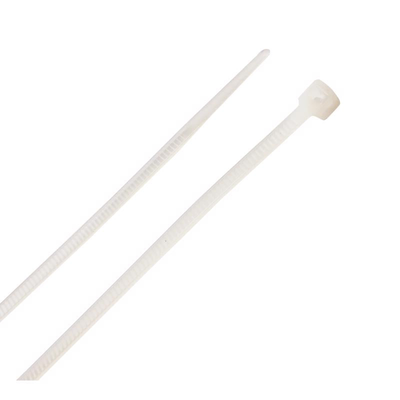 CABLE TIE 4" WHT 100PK