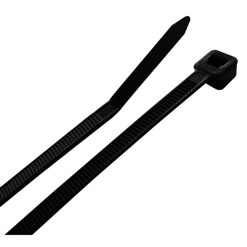 CABLE TIE 11" BLK 12PK
