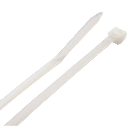 CABLE TIE 14" WHT 8PK