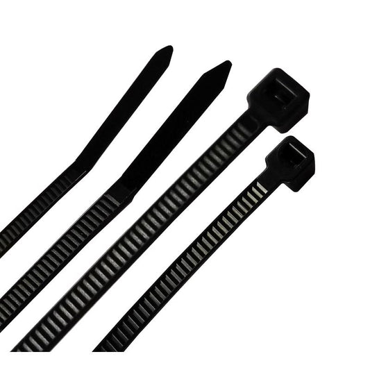 CABLE TIE 4/ 8" BLK 200P
