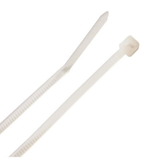CABLE TIE 4" WHT 100PK
