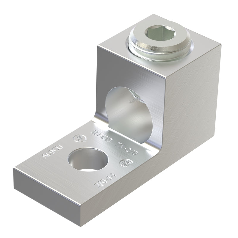 LUG 14-2/0 SLV 2PK