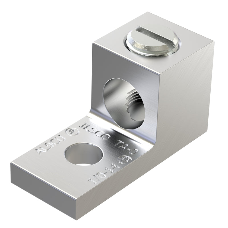 LUG 14-1/0 SLV 2PK