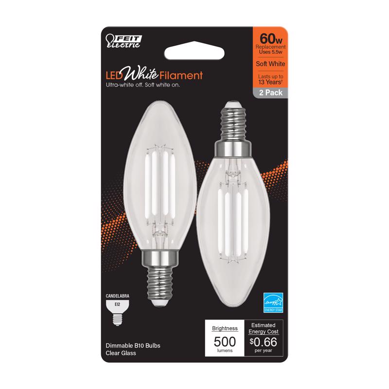 FIL LED BULB B10 E12 3.3