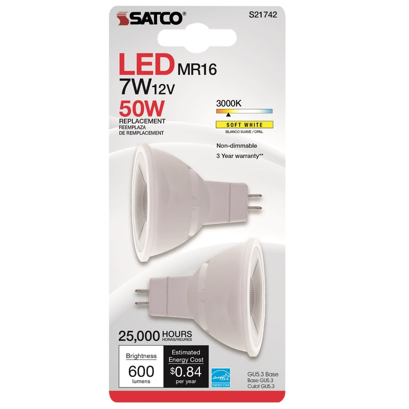 LED MR16 GU5.3 SW 50W 2P