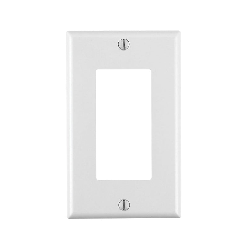 WALL PLATE 1G WHT