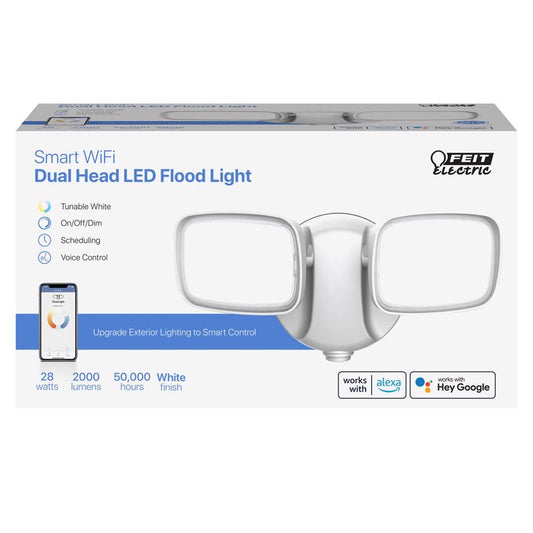 SECURITY LIGHT 2000L WHT