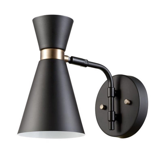 WALL SCONCE BLK 1LT