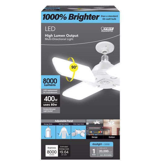 LED GARAGE BULB FOLD E26