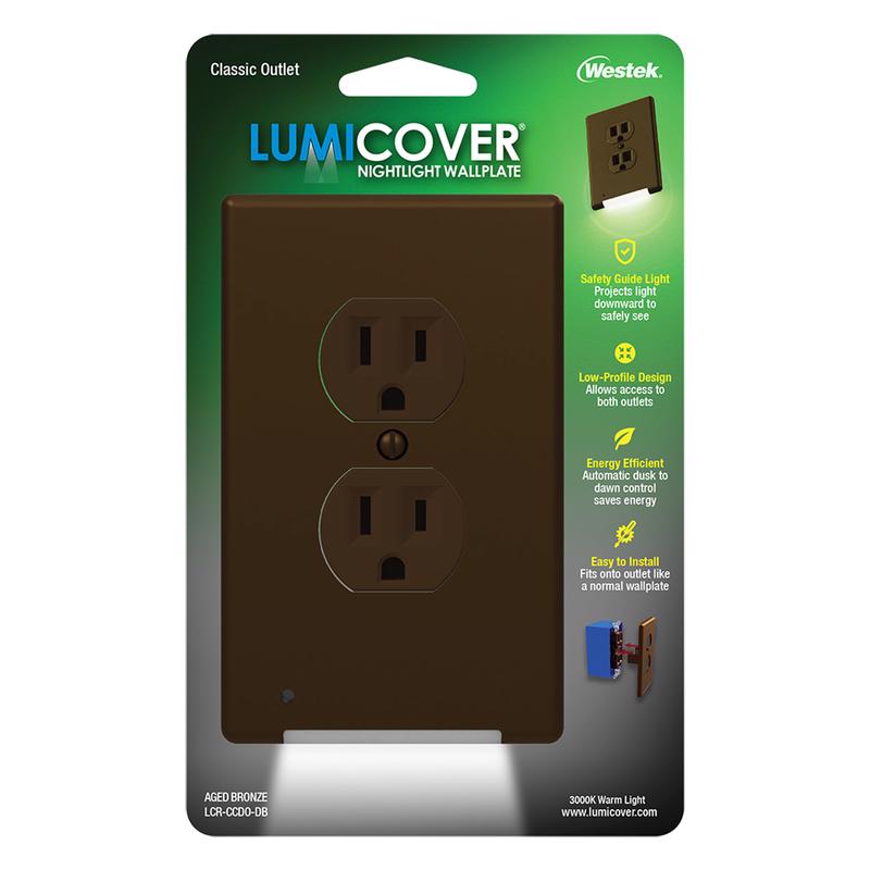 NL WALL PLATE 2G BRNZ DU