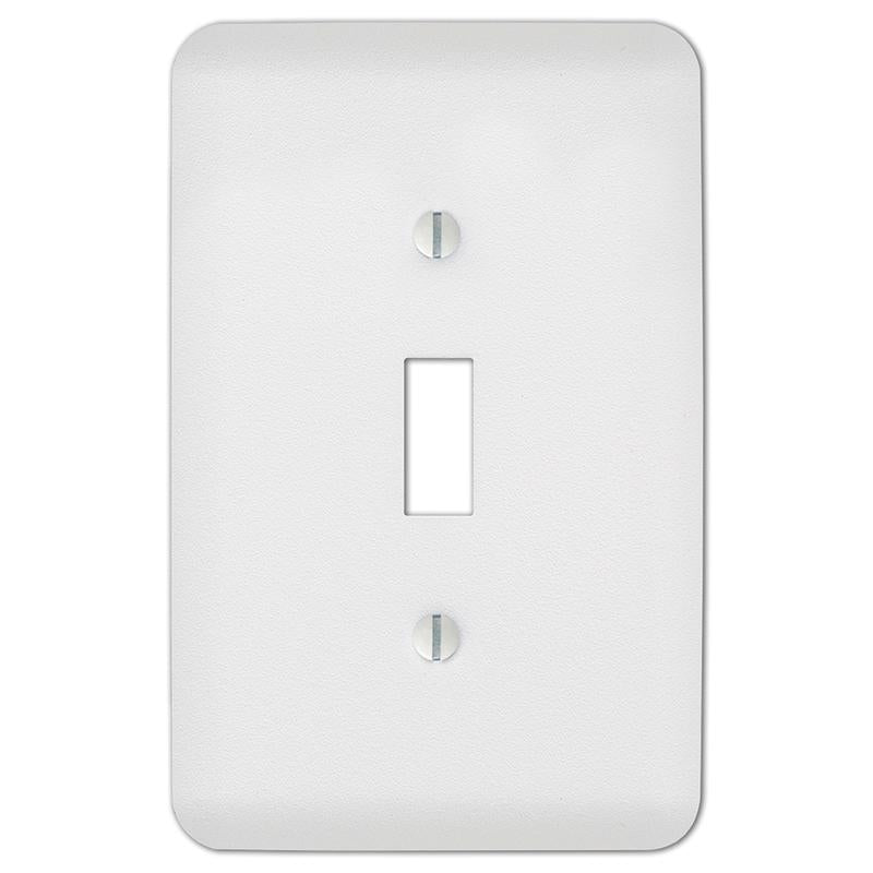 WALL PLATE 1G WHT TOGGLE