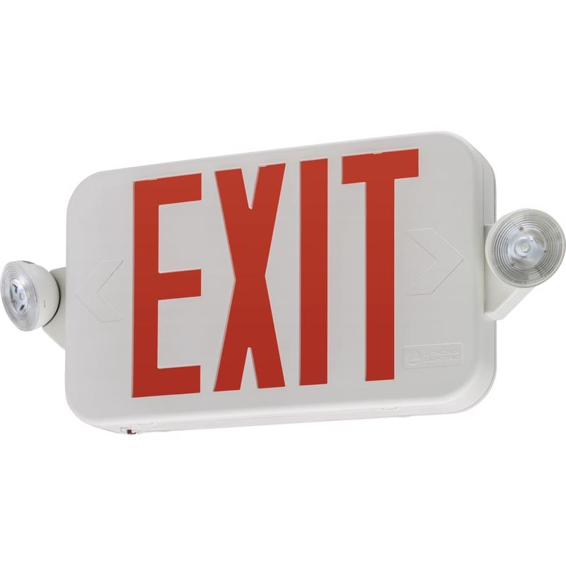 EXIT SIGN/EMERG LIGHT 2W