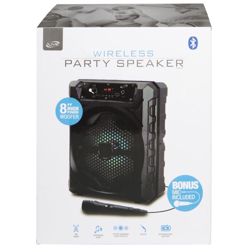 SPEAKER BLK ILIVE