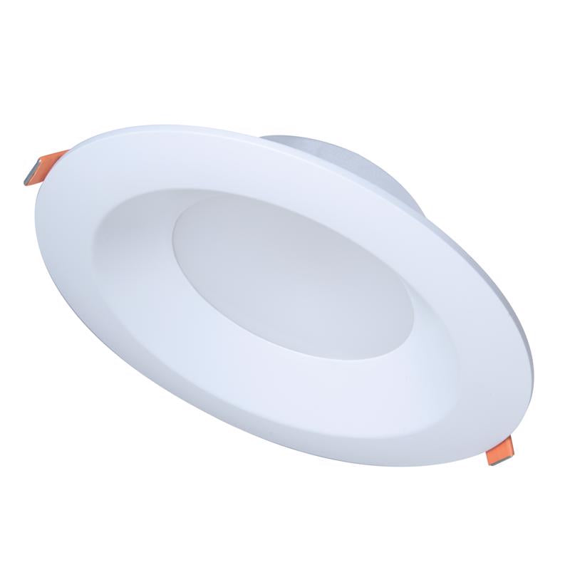 RECESS DWNLT 6" WHT 1PK
