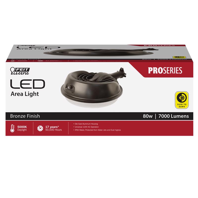 AREA LIGHT 7000L BRNZ