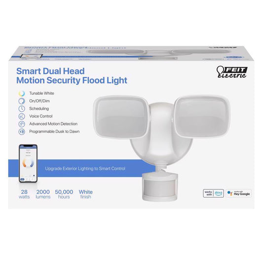 SECURITY LIGHT 2000L WHT
