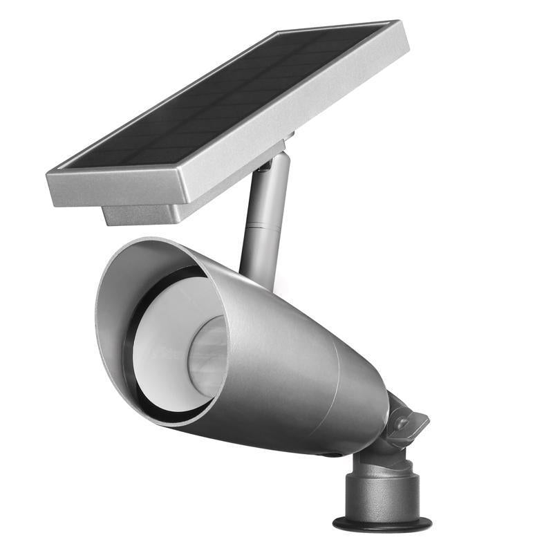 Feit OneSync Brushed Nickel Solar Powered 1 W LED Spotlight 1 pk