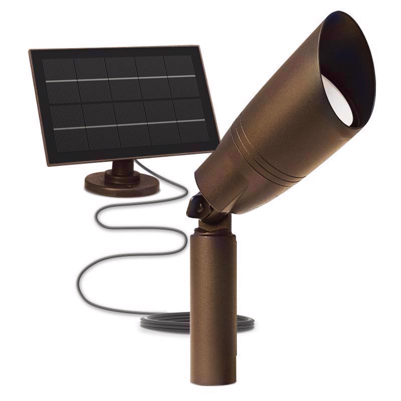 Feit OneSync Solar Powered 3 W LED Spot Light Kit 1 pk