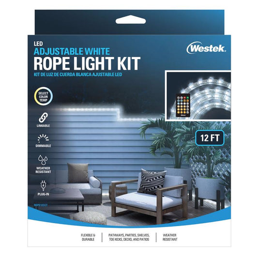 ROPE LIGHT KIT 12' PLUG