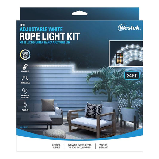 ROPE LIGHT KIT 24' PLUG