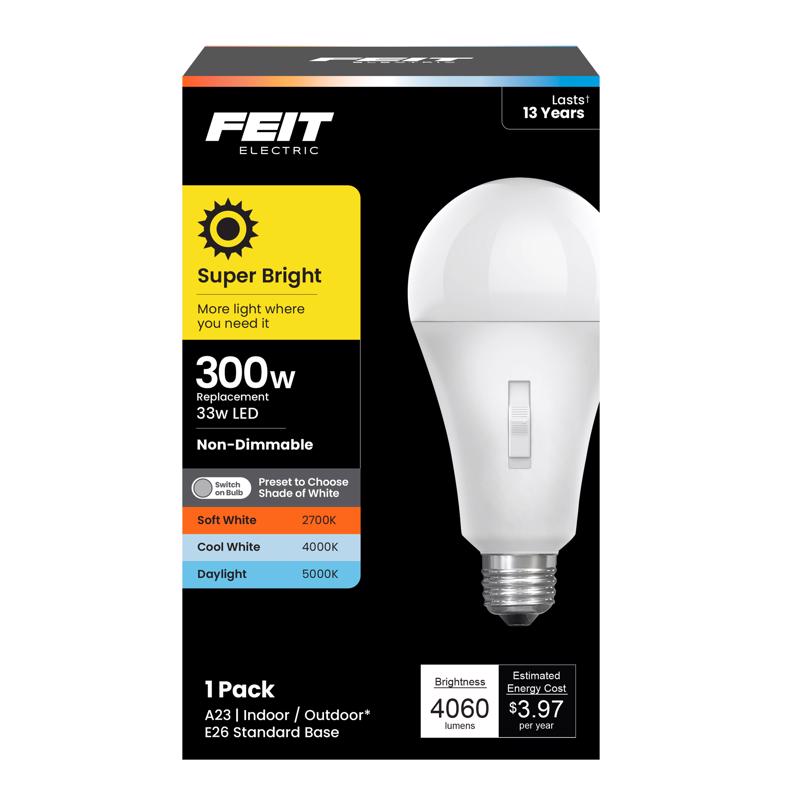 LED BULB A23 E26 25W