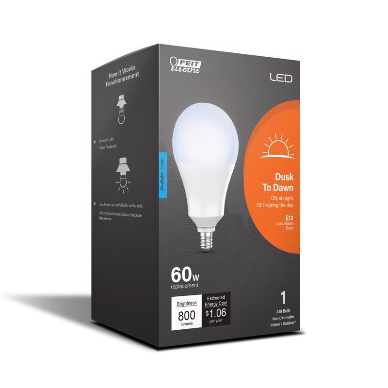 LED DUSK/DAWN A19 E12