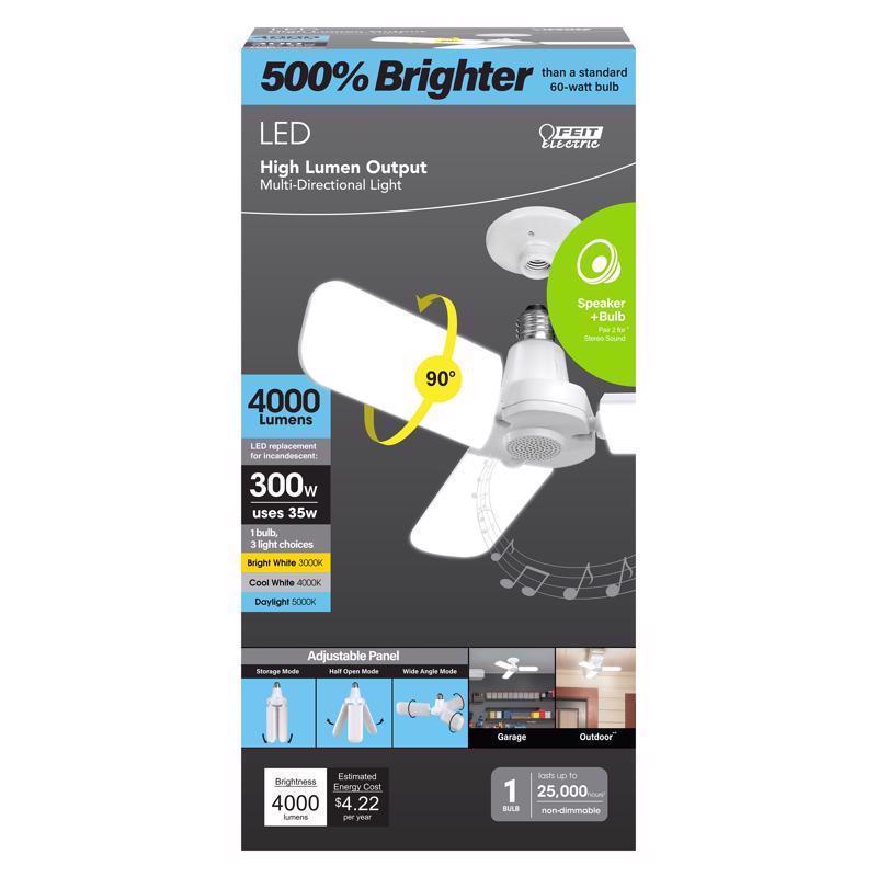 LED SPEAKR BULB FOLD E26