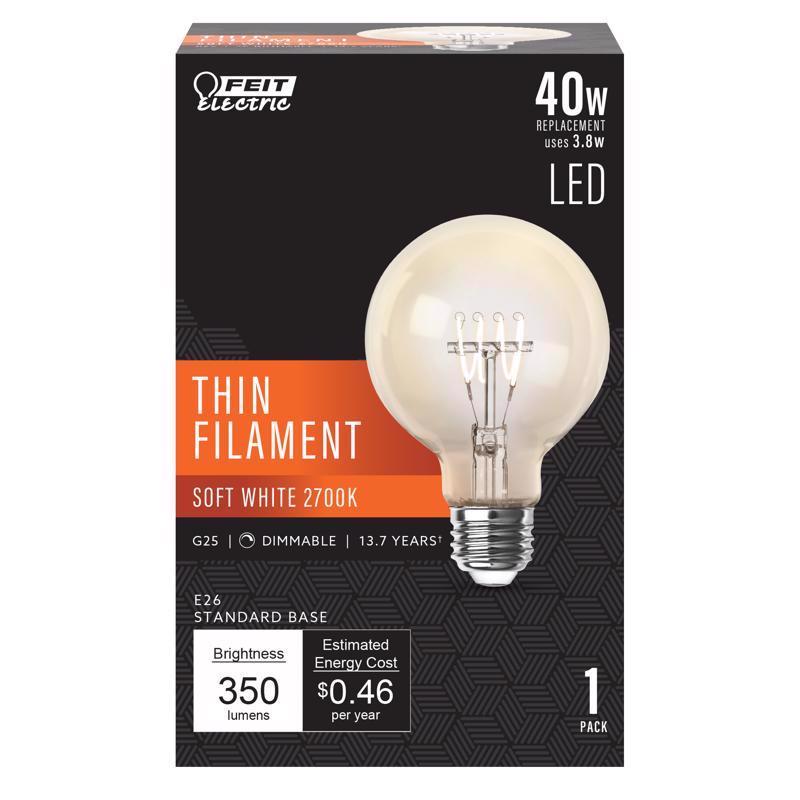 FIL LED BULB G25 E26 3.8