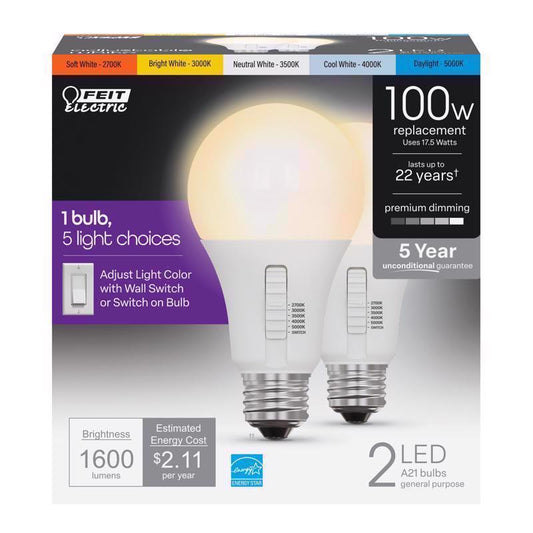 LED BULB A21 E26 28W