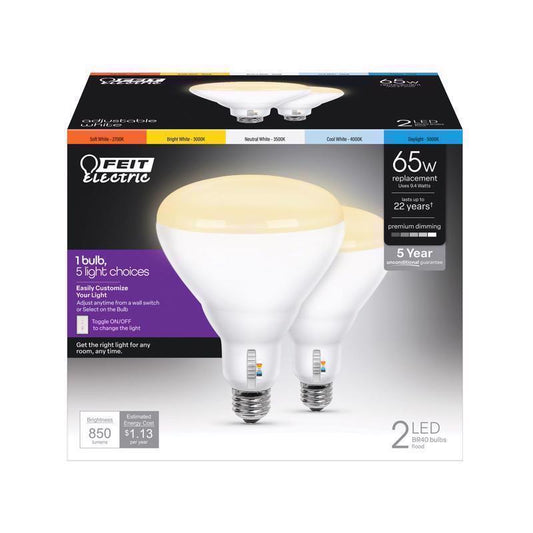 LED FLOOD BULB BR40 E26