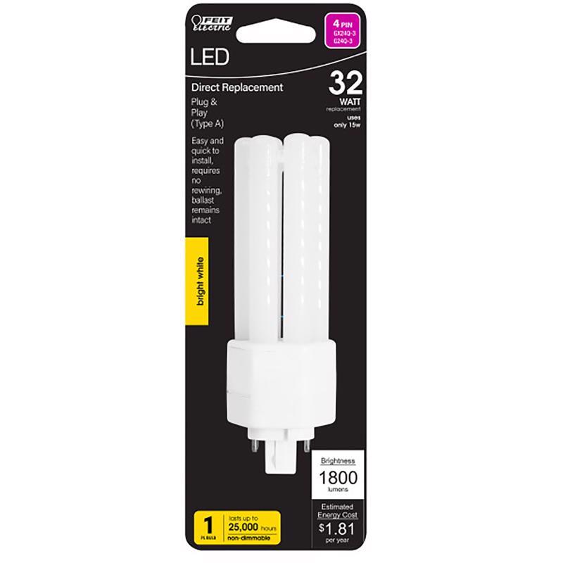 LED BULB PL GX24Q-3 4PIN