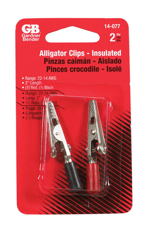 ALLIGATOR CLIPS 2PK