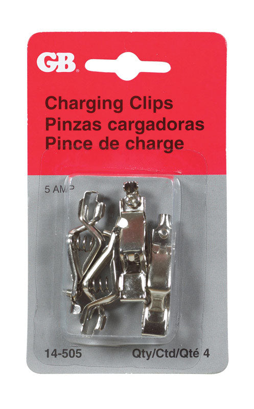 BATTERY CHARG CLIPS 4PK