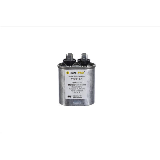 OVAL RUN CAPACTR 7.5MFD