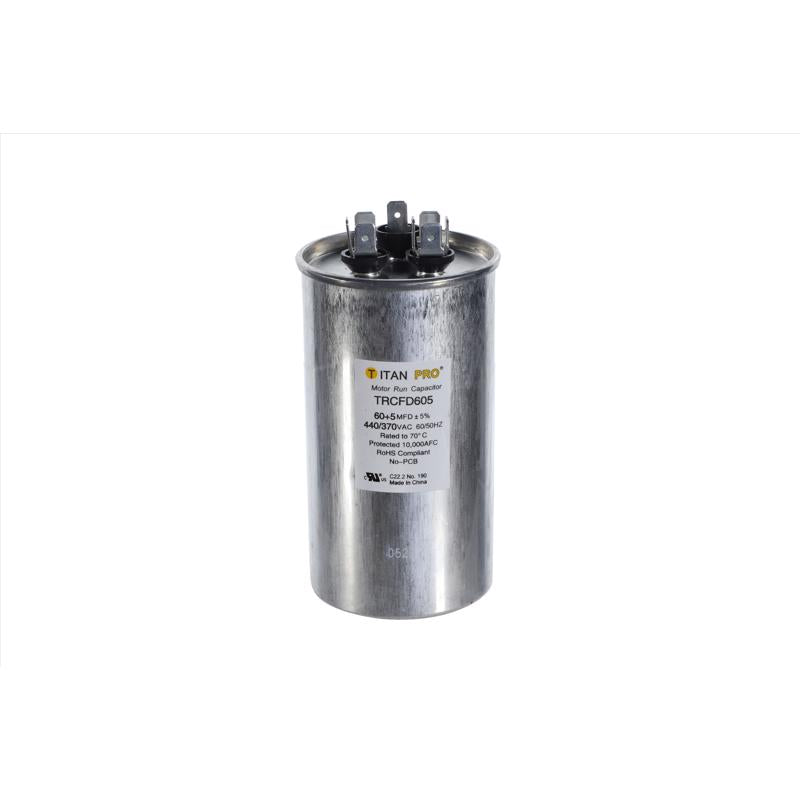 RND RUN CAPACTR 60+5MFD