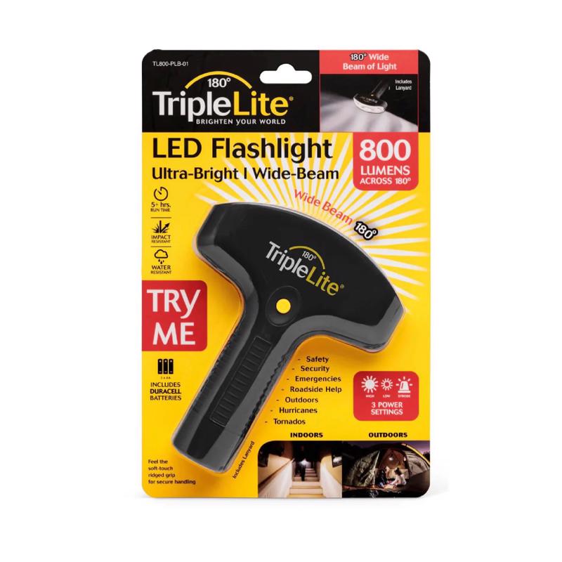 FLASHLIGHT 807L BLK AA