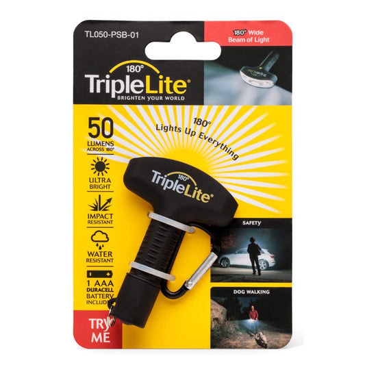 FLASHLIGHT 50L BLK AAA