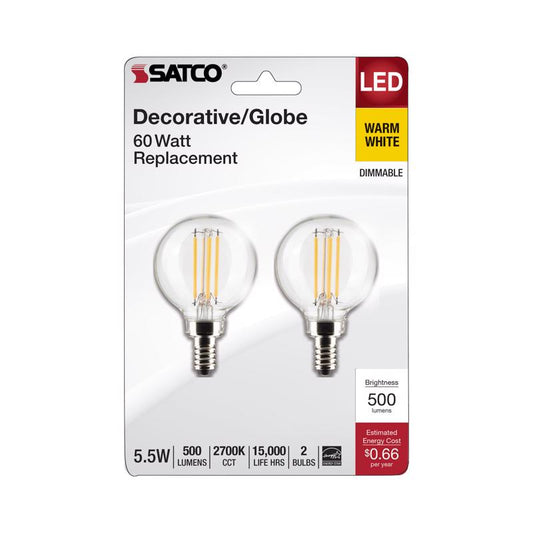 FIL LED BULB G16.5 E12